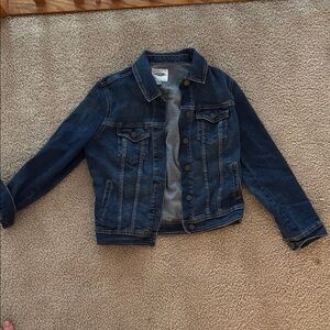 Old Navy Blue Jean Jacket Classic Trucker Style